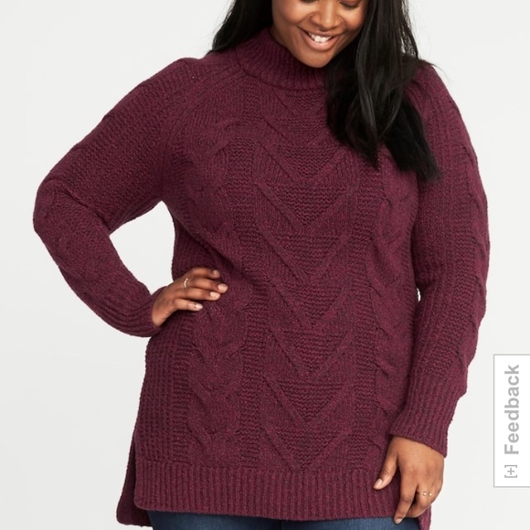 Bnwt Old Navy 2x Plussize Cable Knit 